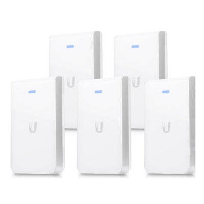 Ubiquiti UniFi AC In-Wall WiFi Access Point 5-Pack UAP-AC-IW-5 Ubiquiti UniFi AC In-Wall WiFi Access Point 5-Pack UAP-AC-IW-5